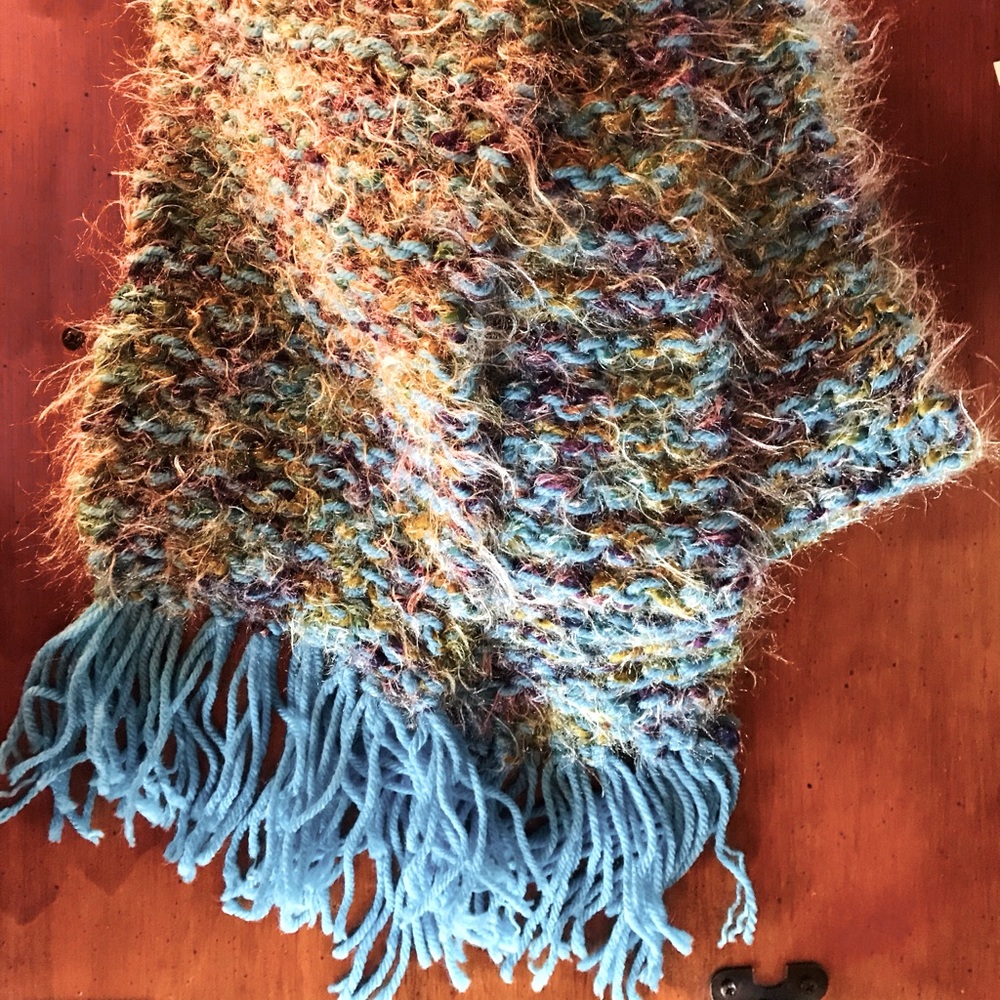 Ladies Hand Crocheted Scarf